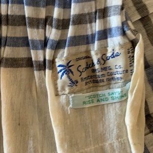Men’s Scotch and Soda lightweight wide scarf